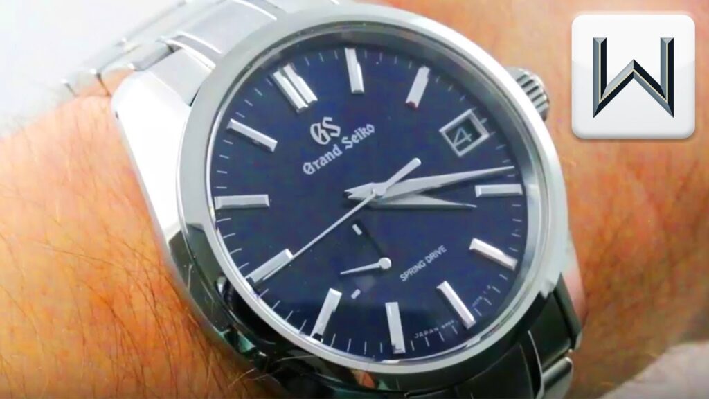 Grand Seiko Spring Drive Automatic BLUE DIAL (SBGA375) Luxury Watch Review