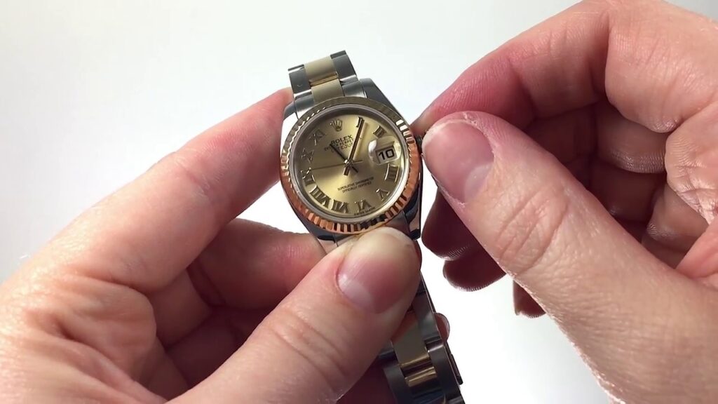 How to Set the Time and Date for the Rolex Lady Datejust