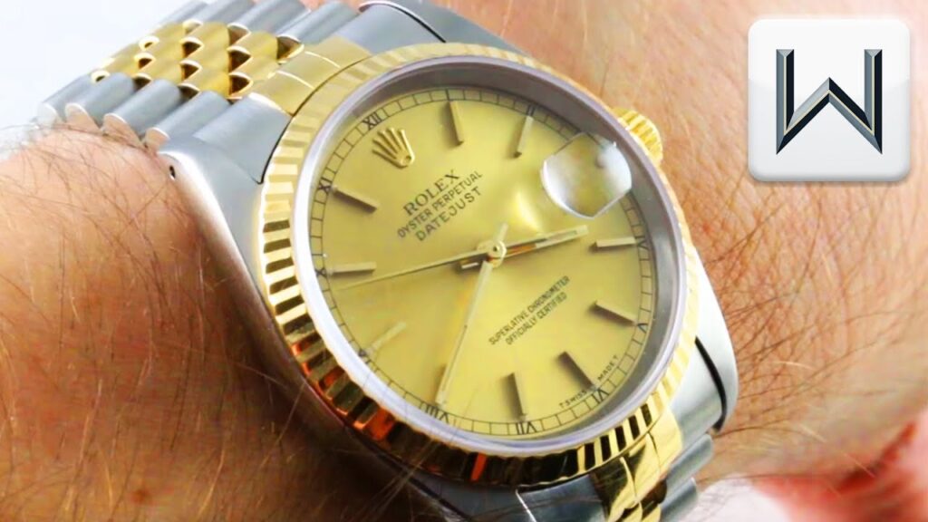 Rolex Datejust Two Tone Jubilee Bracelet (16233) Luxury Watch Review