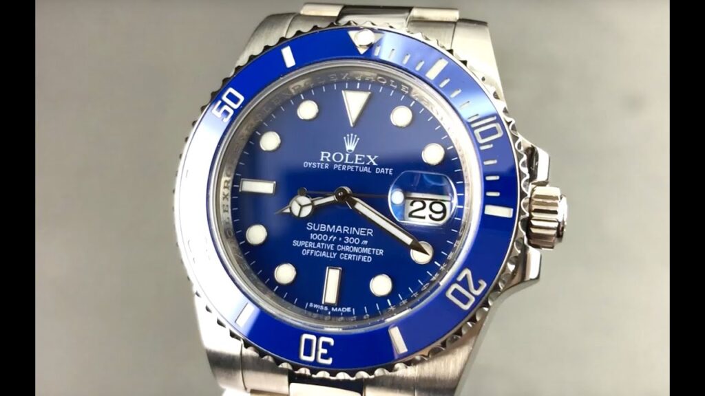 Rolex Submariner Date Smurf 116619LB Review