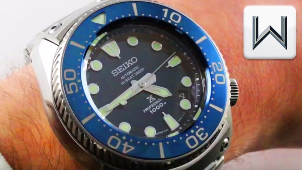Seiko Prospex Hi Beat MarineMaster Pro SBEX005 Luxury Watch Review