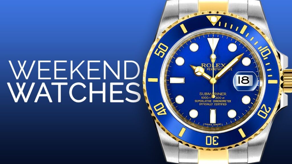Tim Mossos Weekend Watches showcases luxury watches on YouTube