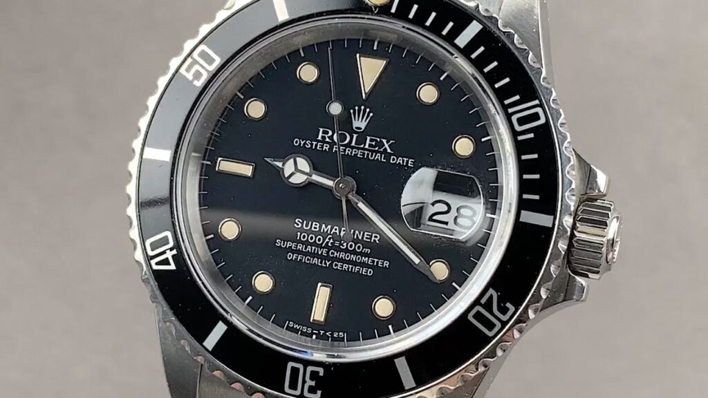 Vintage Rolex Submariner Date 16800 Review